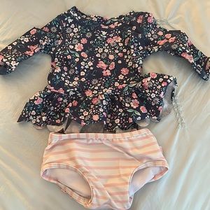 Ruffle butts two piece swimsuit!